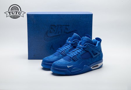 Air Jordan 4 x Nigel Sylvester Brick by Brick Blue Size 40-48.5